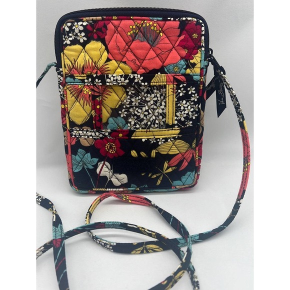 VERA BRADLEY. Happy Snails ~ Mini Hipster Crossbody Purse - Picture 3 of 4